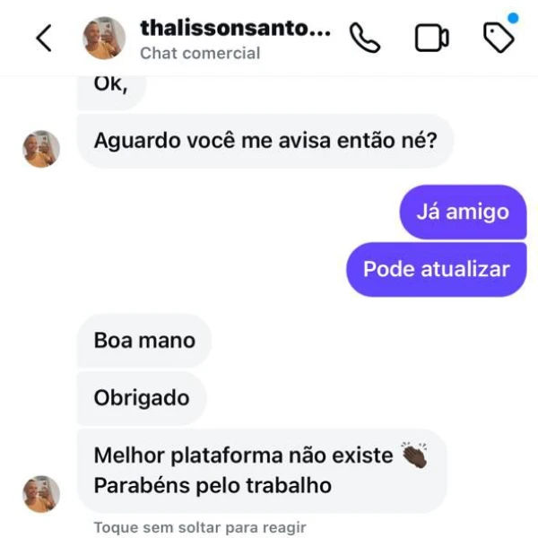 Depoimento de cliente 6